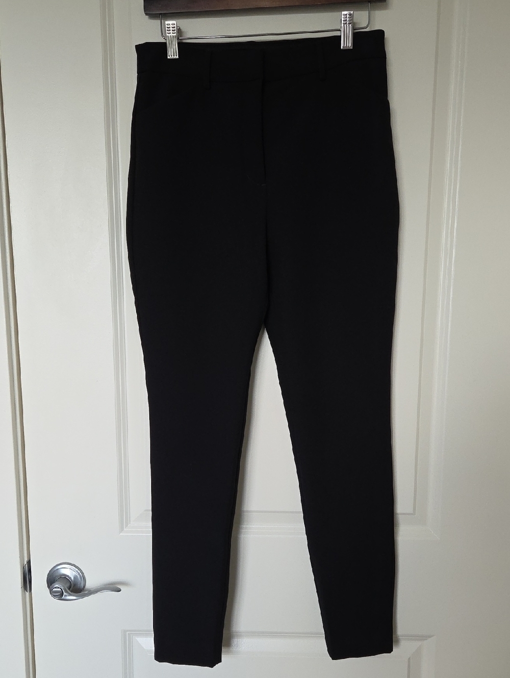 Express Black Ponte Skinny Ankle Pants